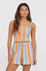Beach Vintage Shorts Women - Vintage Stripe