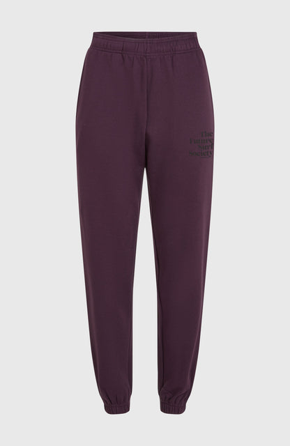 Future Surf Society Sweatpants Women - Aubergine