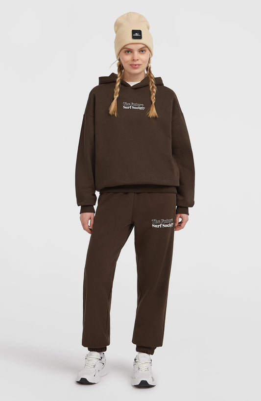 Future Surf Society Sweatpants Women - Coffee Bean