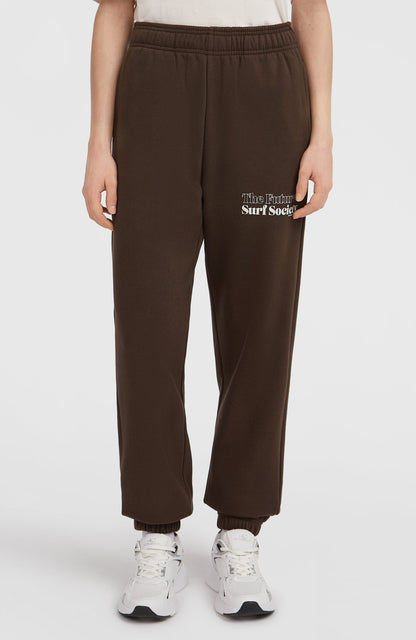 Future Surf Society Sweatpants Women - Coffee Bean