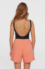 Essentials O'Neill Script Sweatshorts Women - Coral Pink