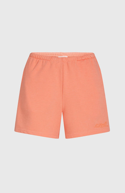 Essentials O'Neill Script Sweatshorts Women - Coral Pink