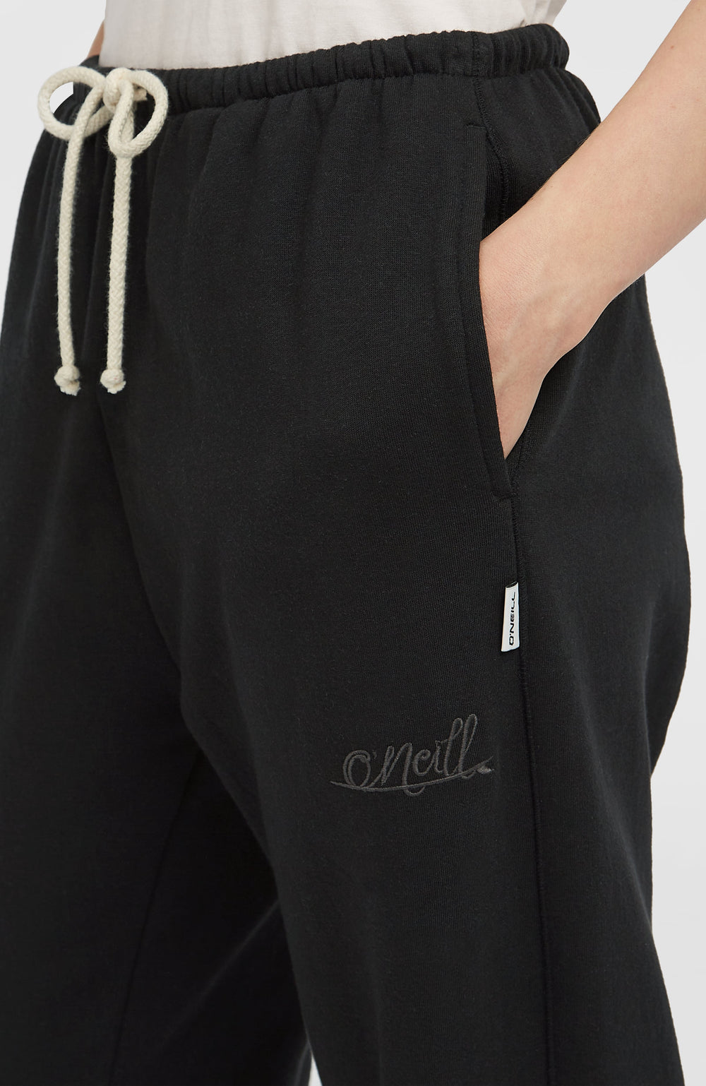Essentials Script Sweatpants Women - Black Out