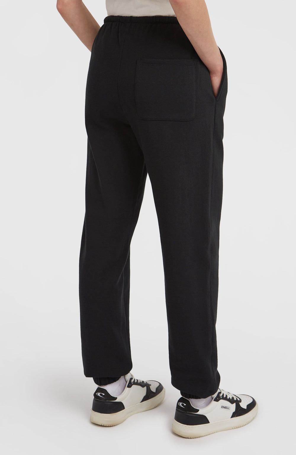Essentials Script Sweatpants Women - Black Out