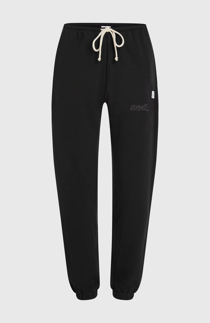 Essentials Script Sweatpants Women - Black Out