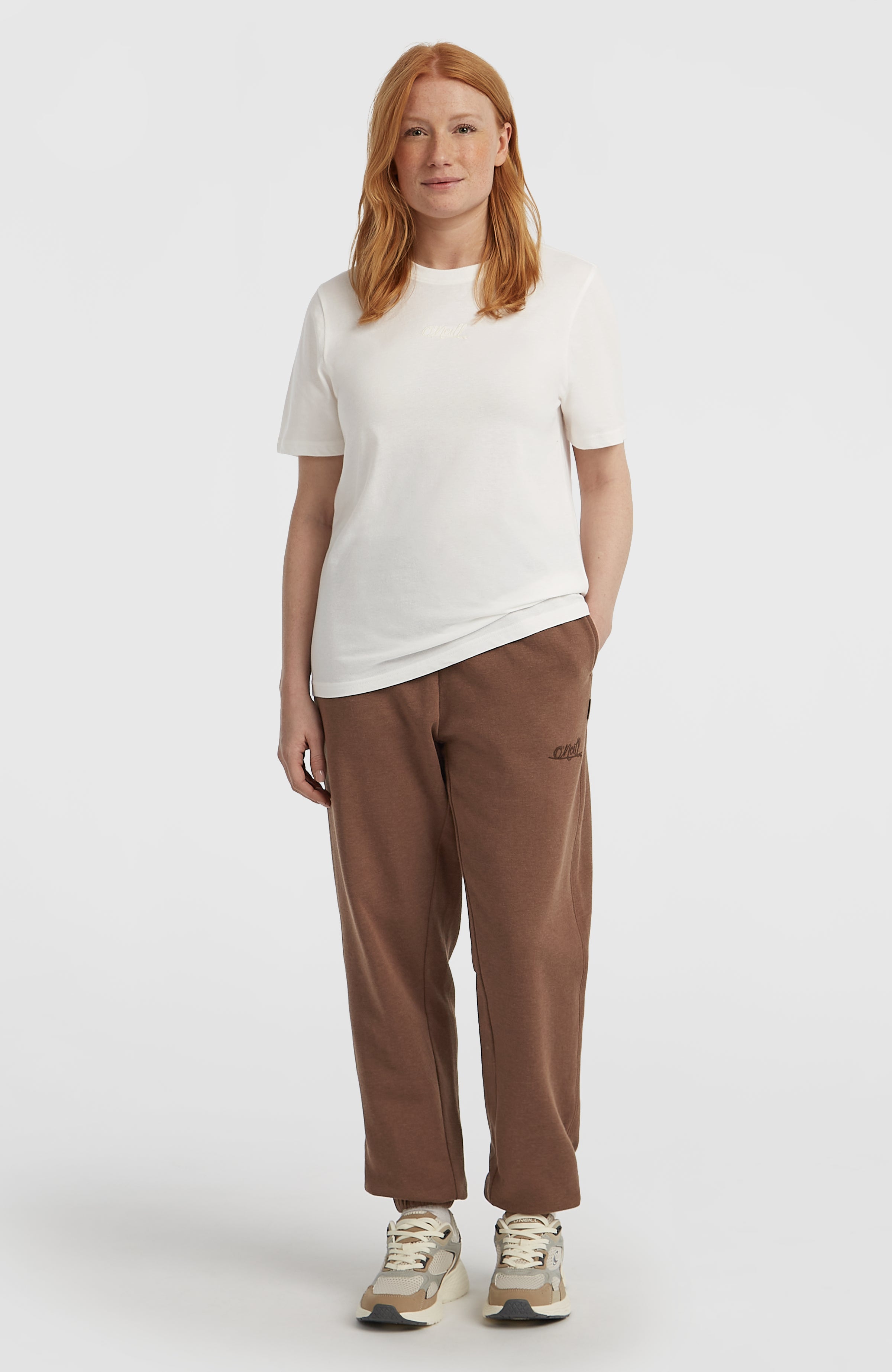 Essentials Script Sweatpants Women - Hazel Spice