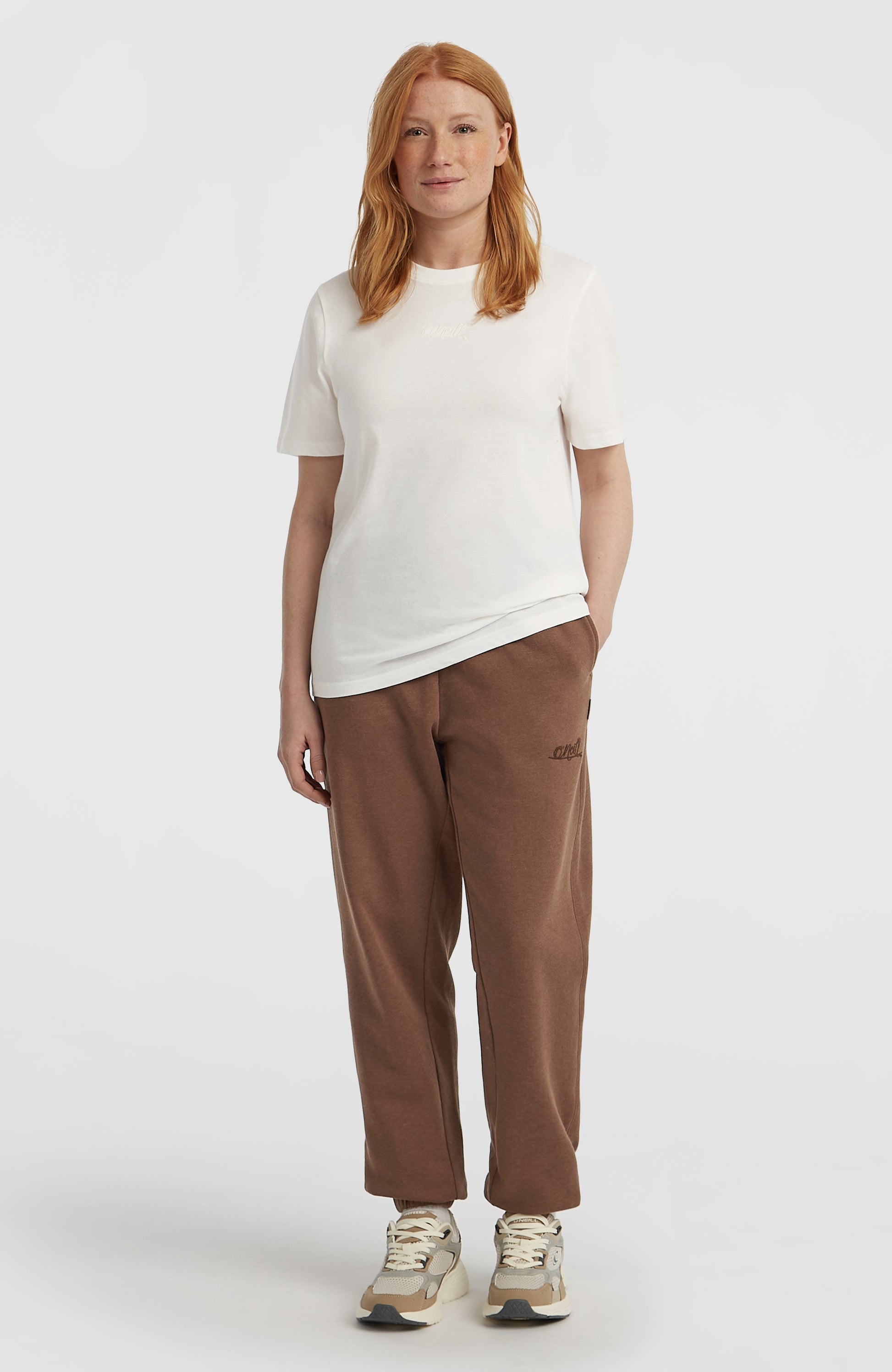 Essentials Script Sweatpants Women - Hazel Spice