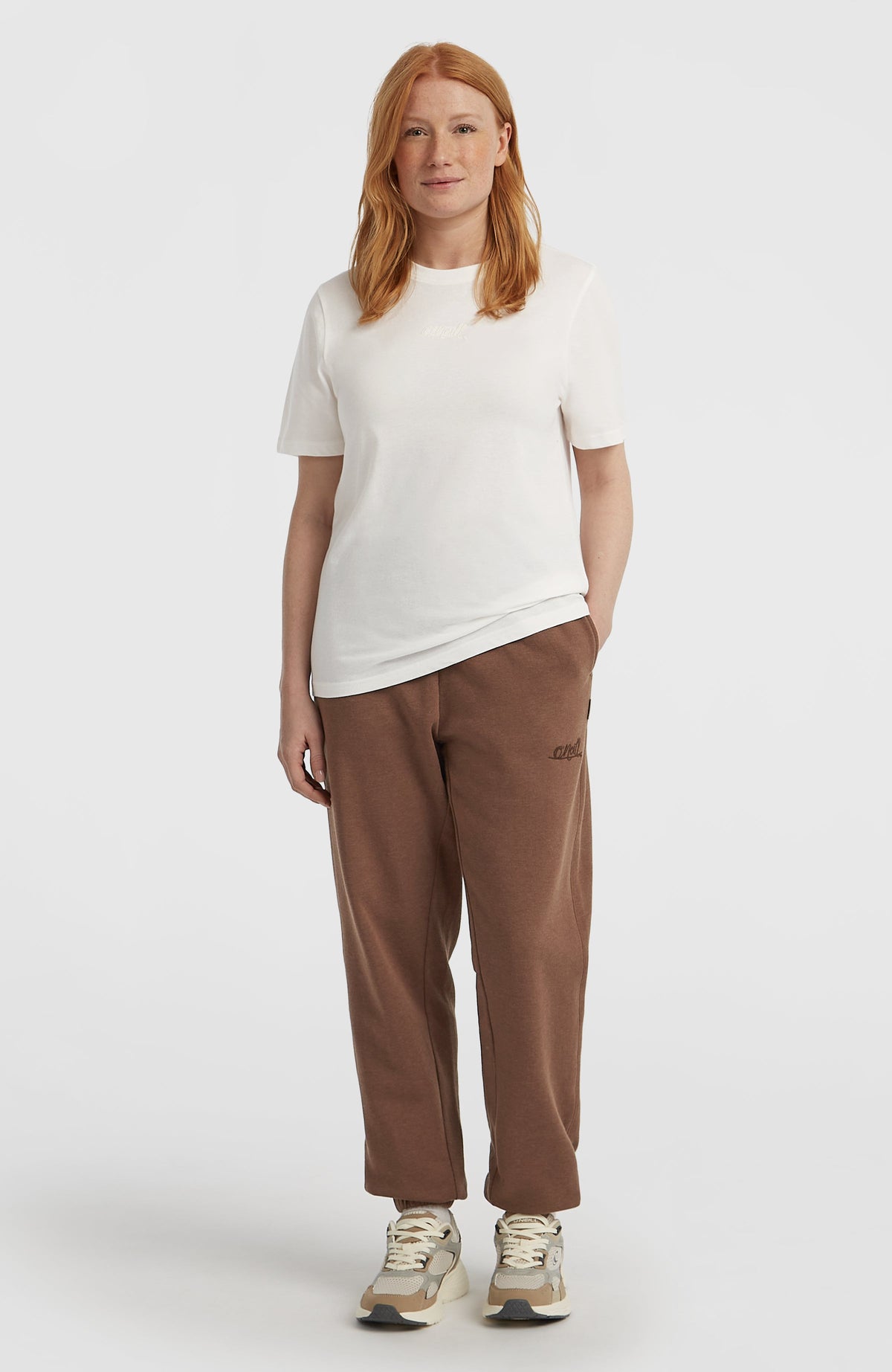 Essentials Script Sweatpants Women - Hazel Spice