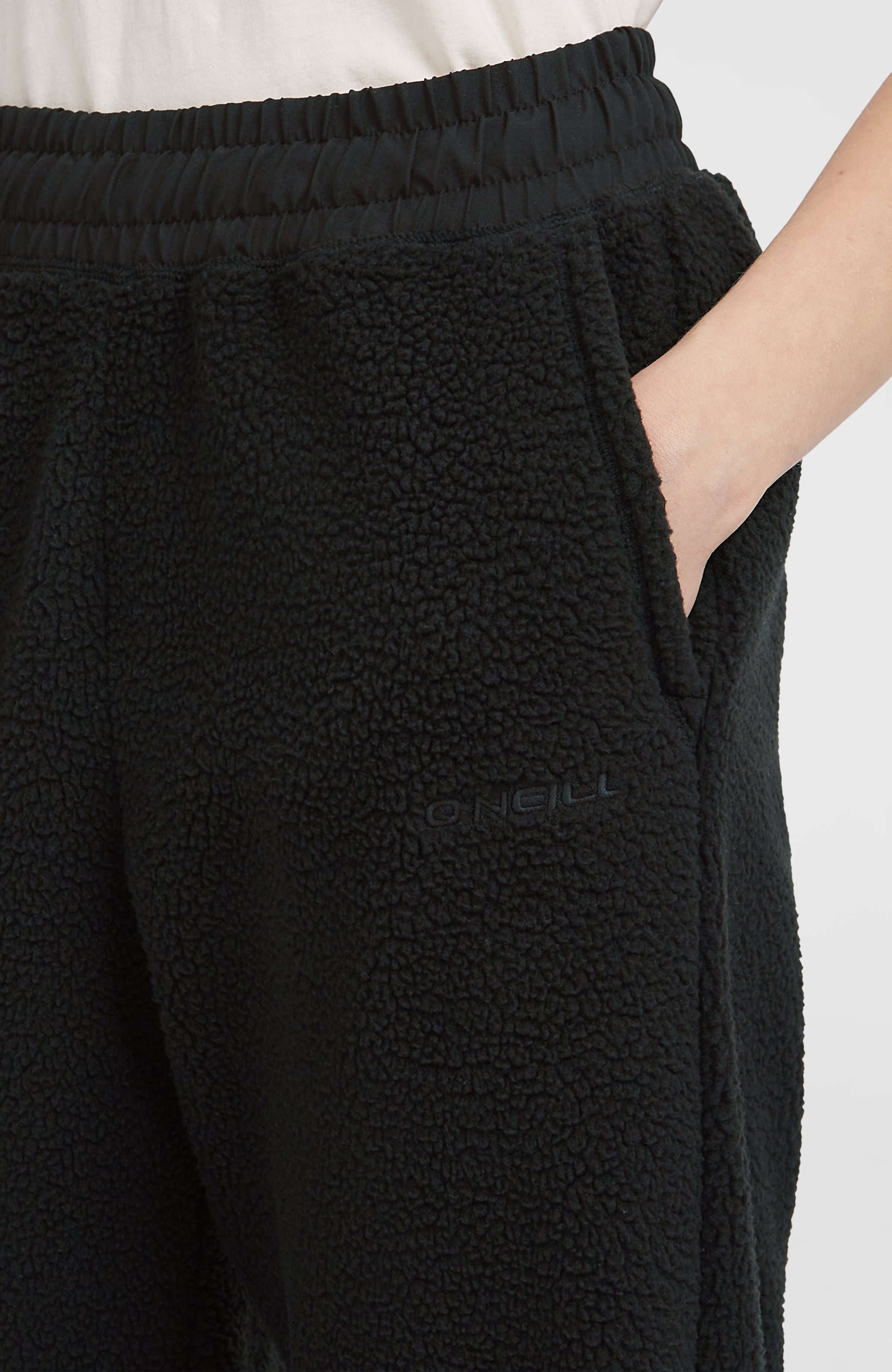 Must-Have High-Pile Sweatpants Women - Black Out