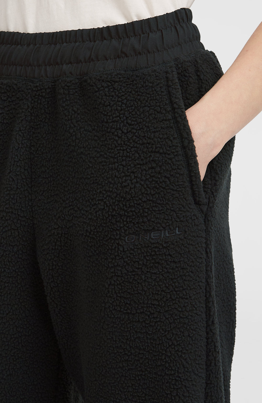 Must-Have High-Pile Sweatpants Women - Black Out