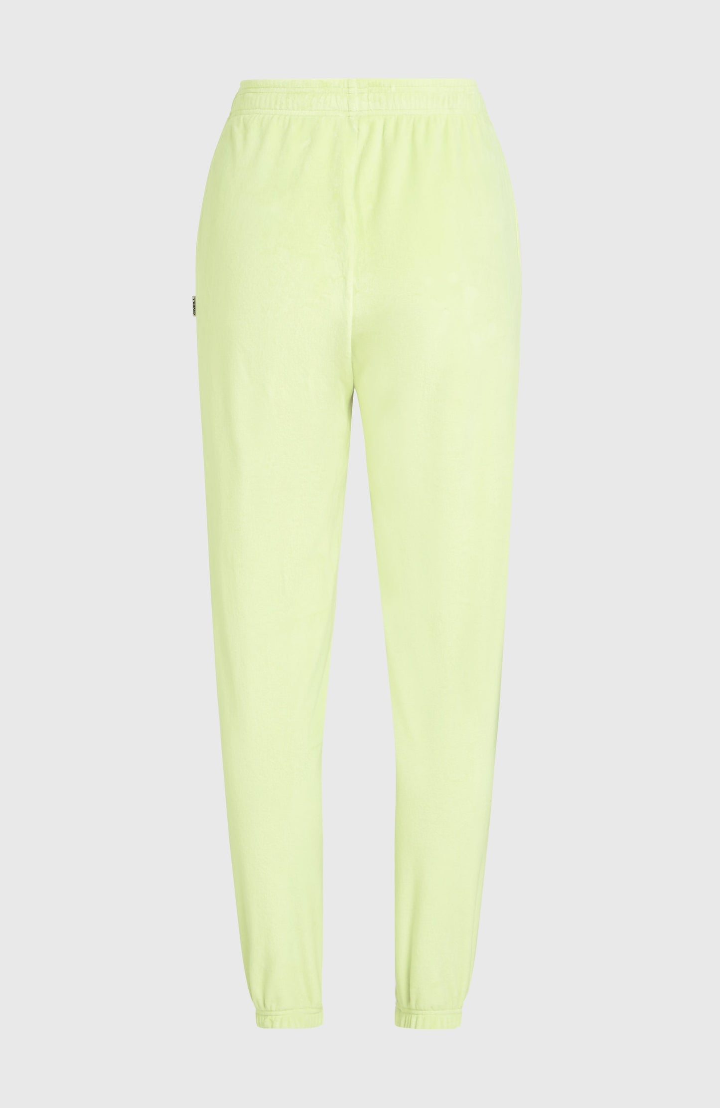 Velour Sweatpants Women - Lime Wash