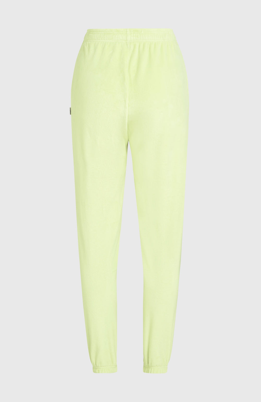 Velour Sweatpants Women - Lime Wash