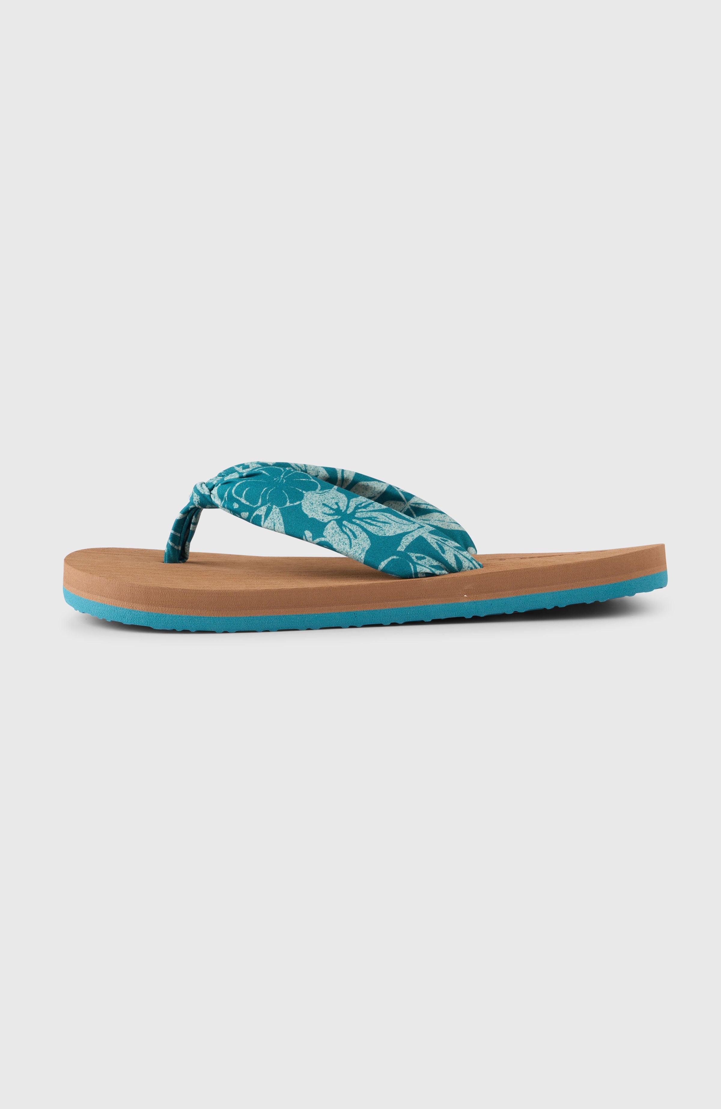 Ditsy Sun Sandals Women - Green Island Sky