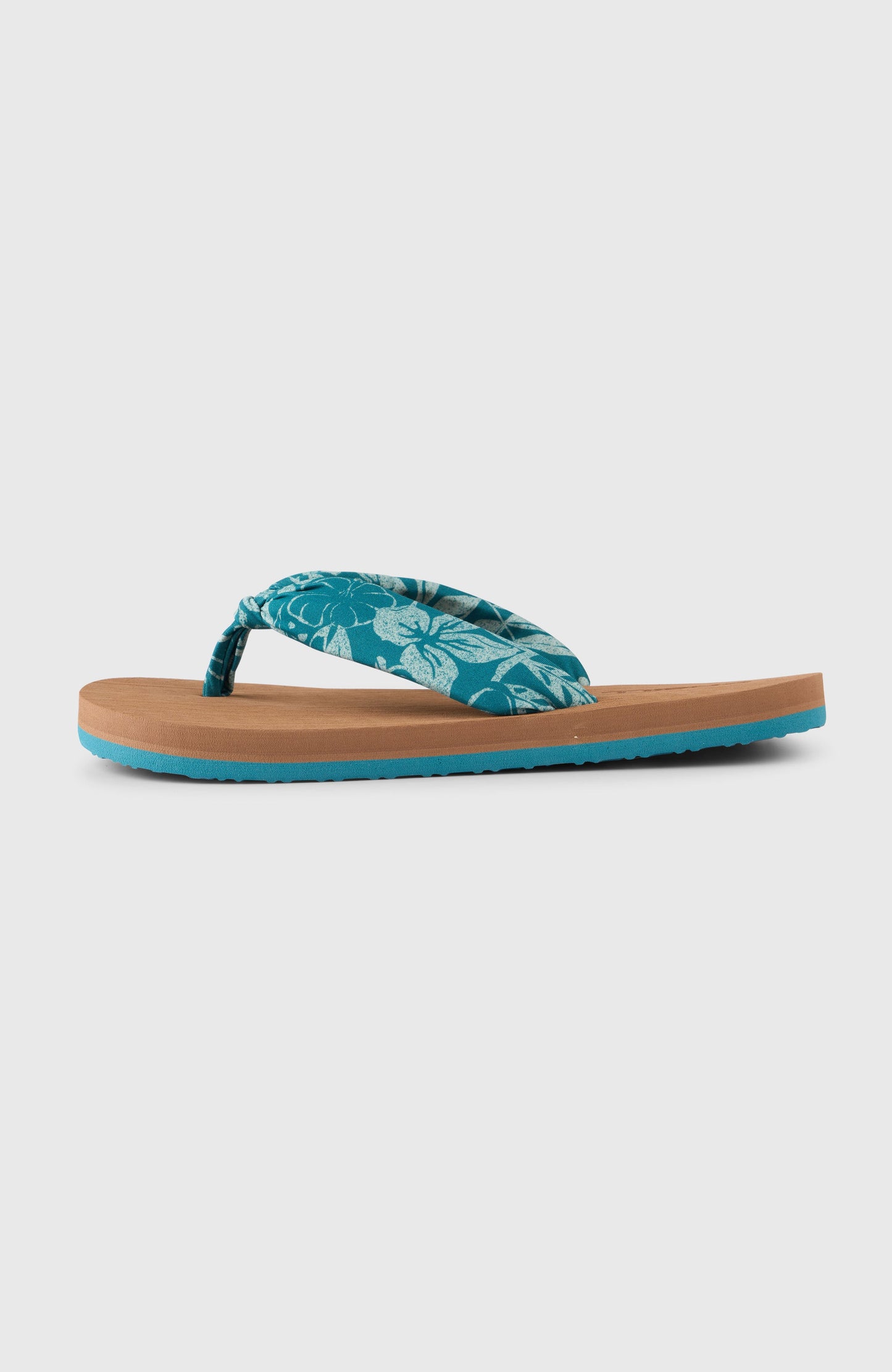 Ditsy Sun Sandals Women - Green Island Sky