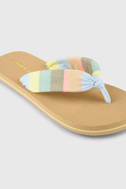 Ditsy Sun Sandals Women - Multi Must Haves Stripe