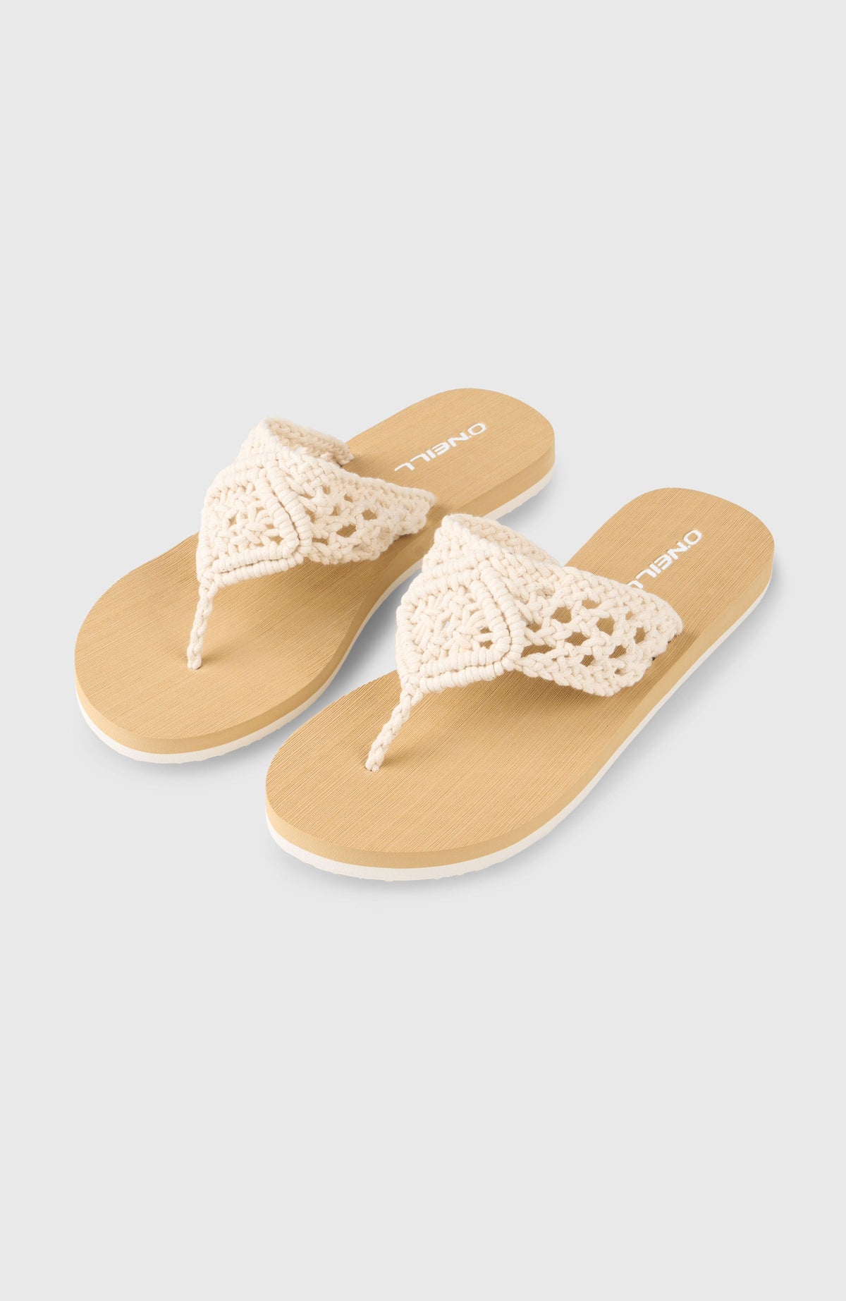 Ditsy Crochet Sandals Women - Snow White