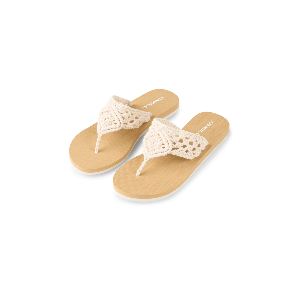 Ditsy Crochet Sandals Women - Snow White