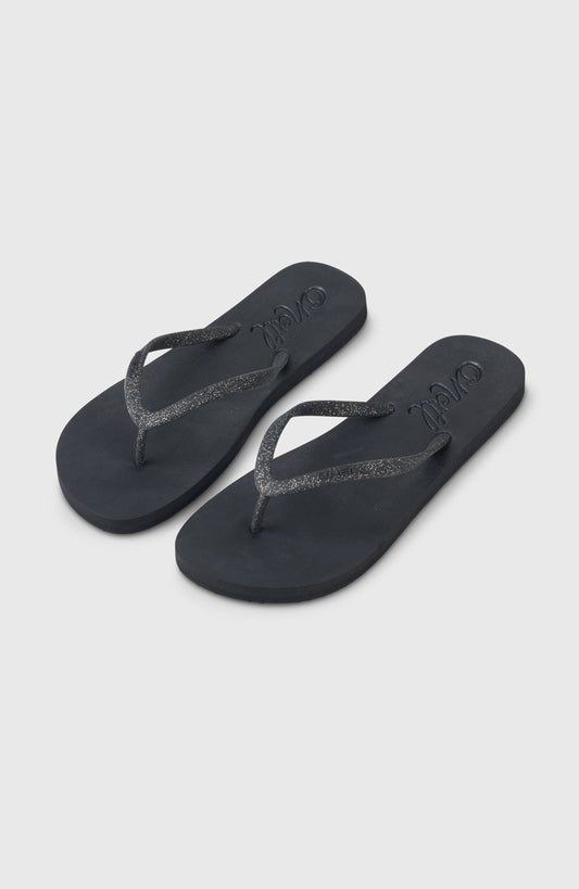 Profile Glitter Sandals Women - Black Out