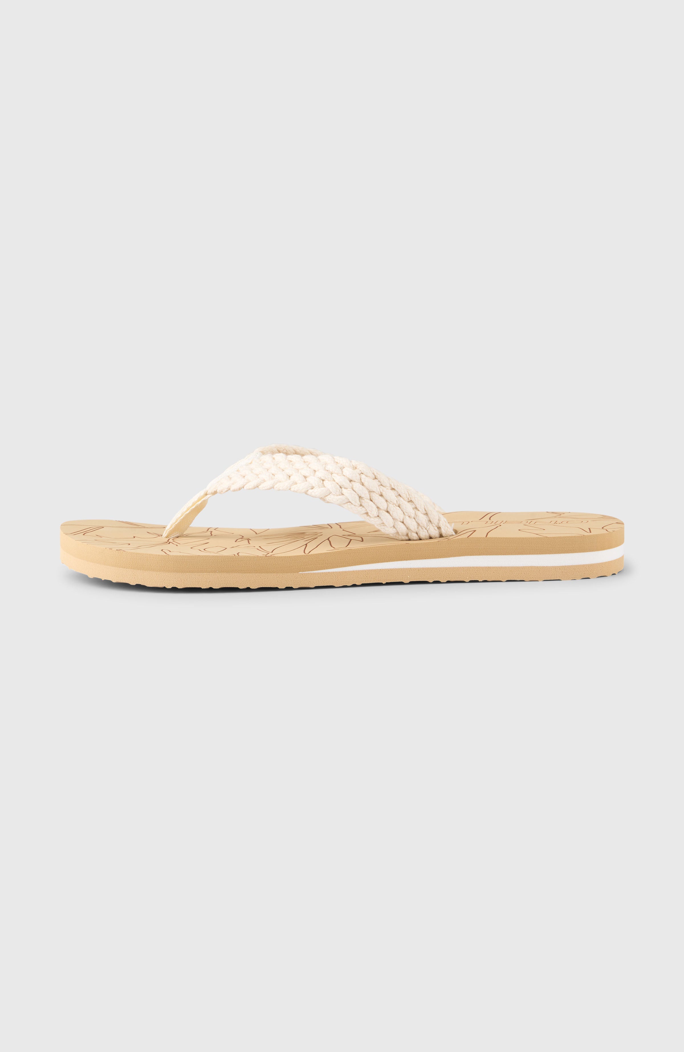 O'Neill Floral Sandals Women - Snow White