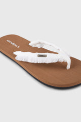 Ditsy Jacquard Sandals Women - Snow White