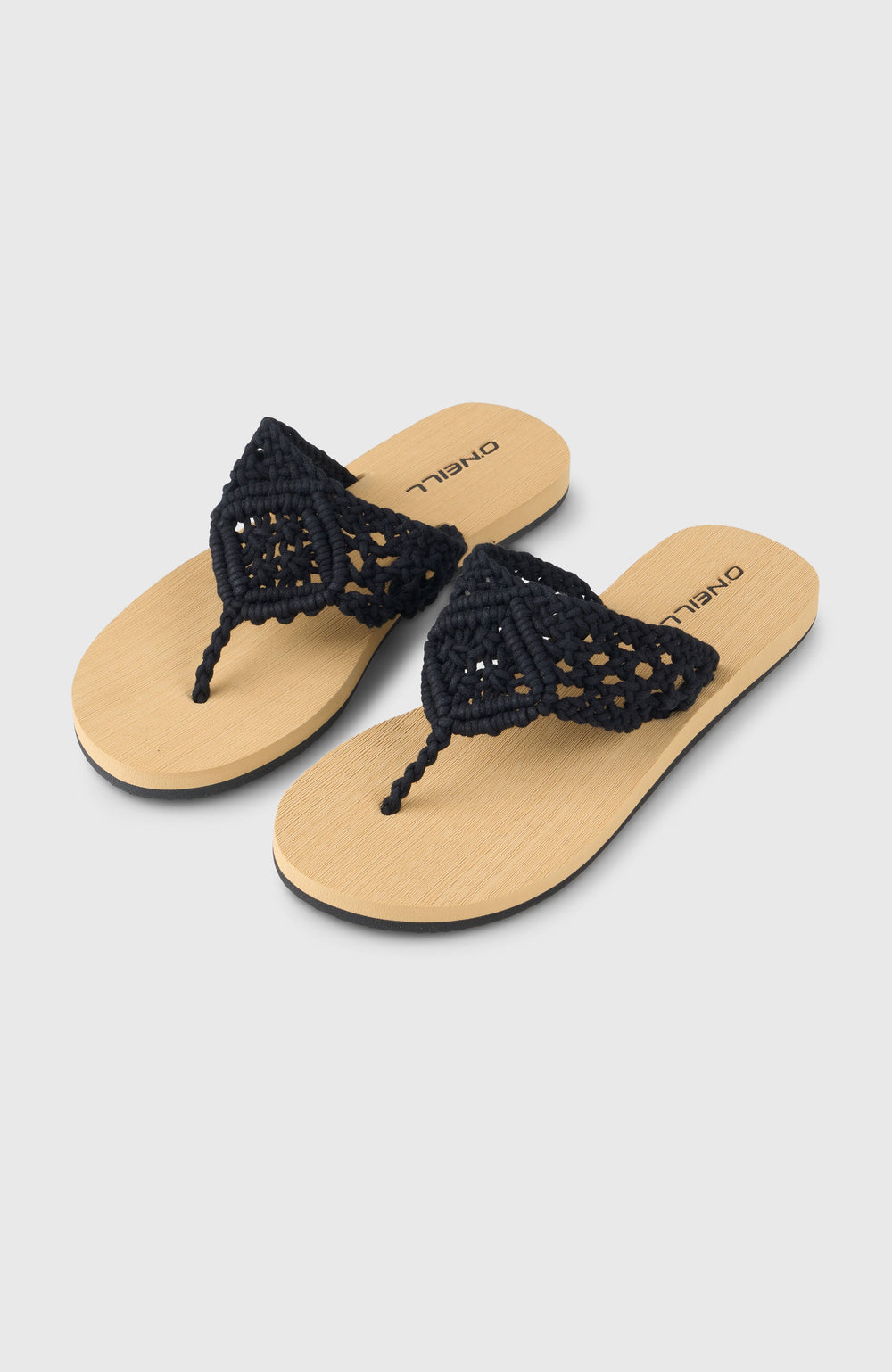 Ditsy Crochet Sandals Women - Black Out