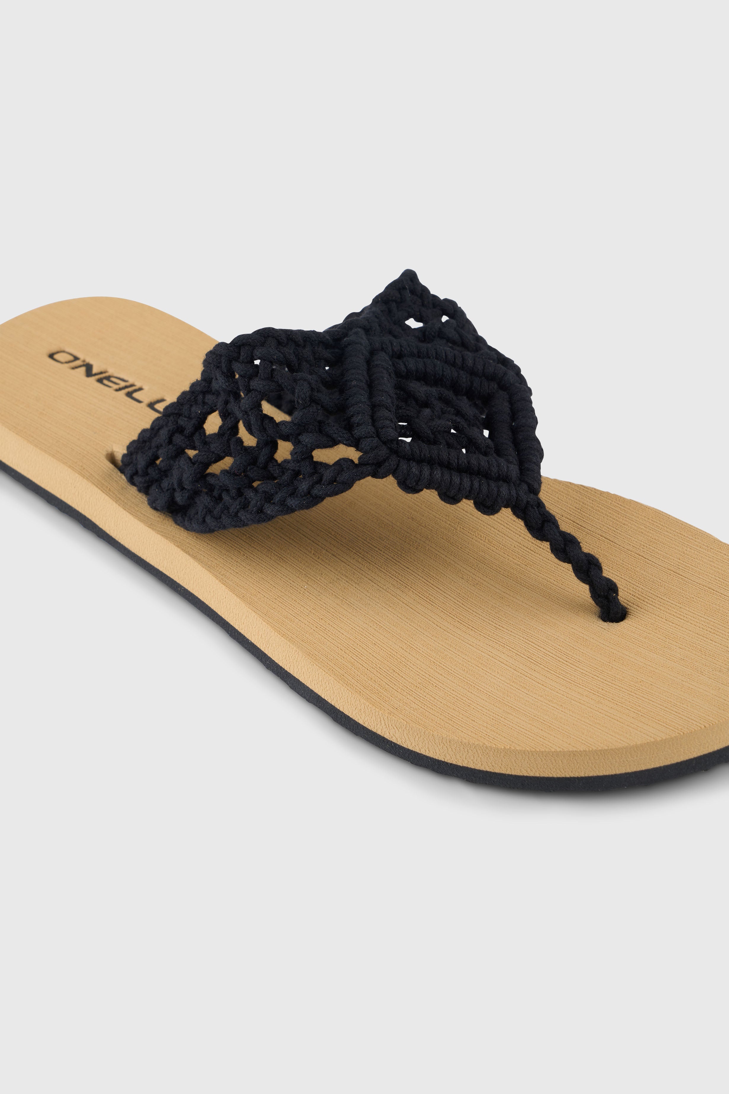 Ditsy Crochet Sandals Women - Black Out