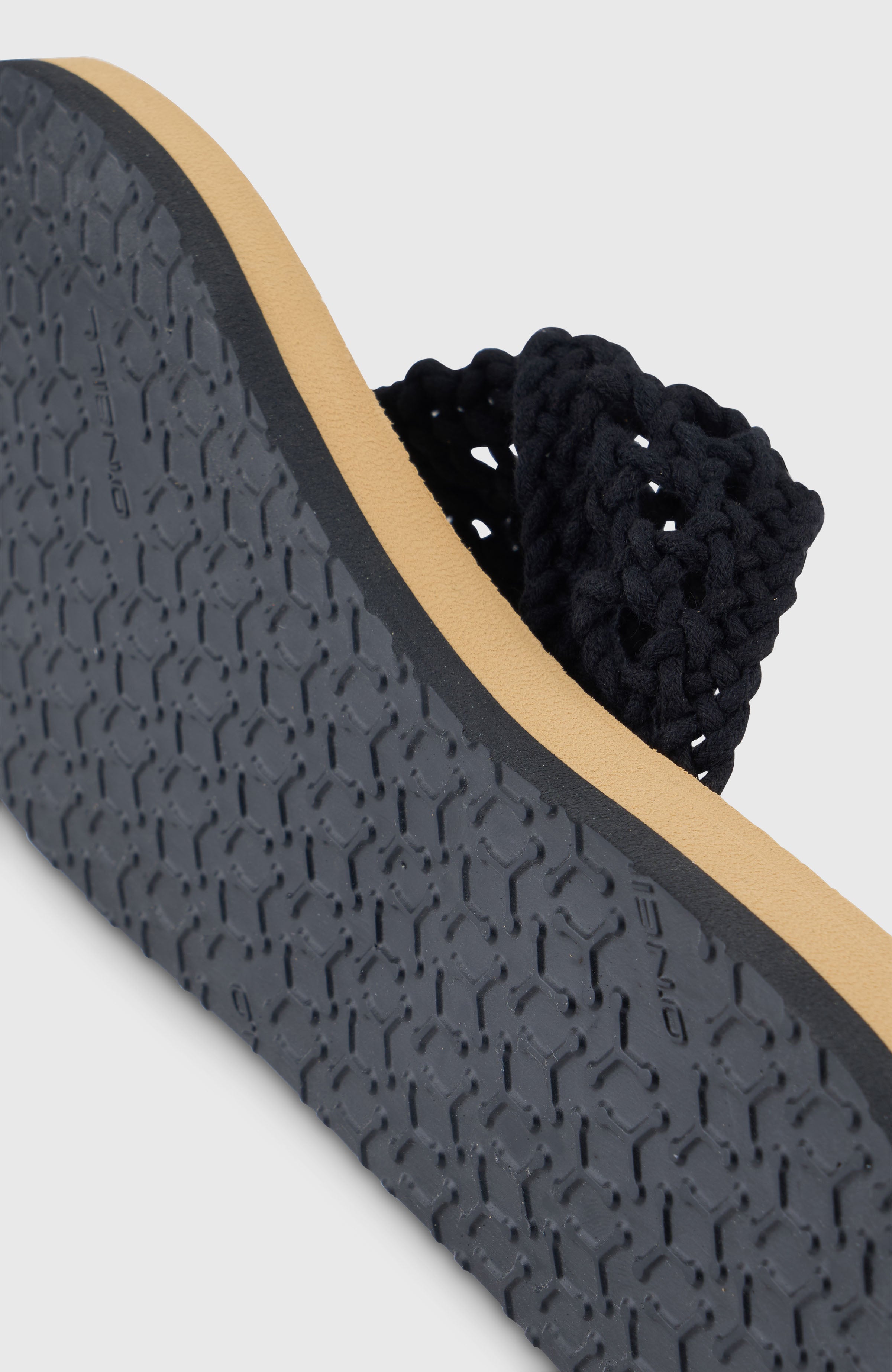 Ditsy Crochet Sandals Women - Black Out