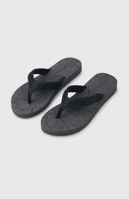 O'Neill Floral Sandals Women - Black Out