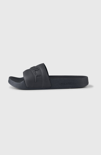 O'Neill Embossed Slides Women - Black Out