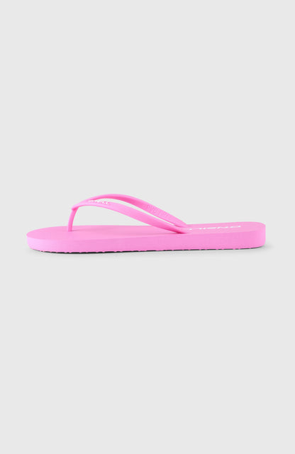 Profile Small Logo Sandals Women - Electric Fuschia