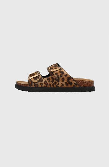 Sandy Slider Sandals Women - LEOPARD