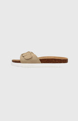 Solana Slider Sandals Women - TAN