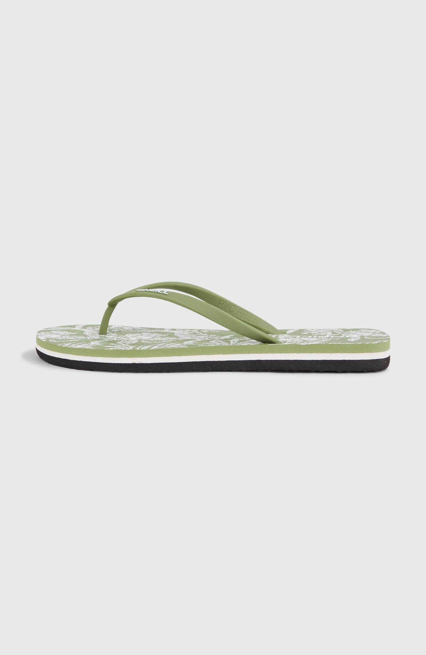 Profile Graphic Sandals Women - Green Textured Jungle