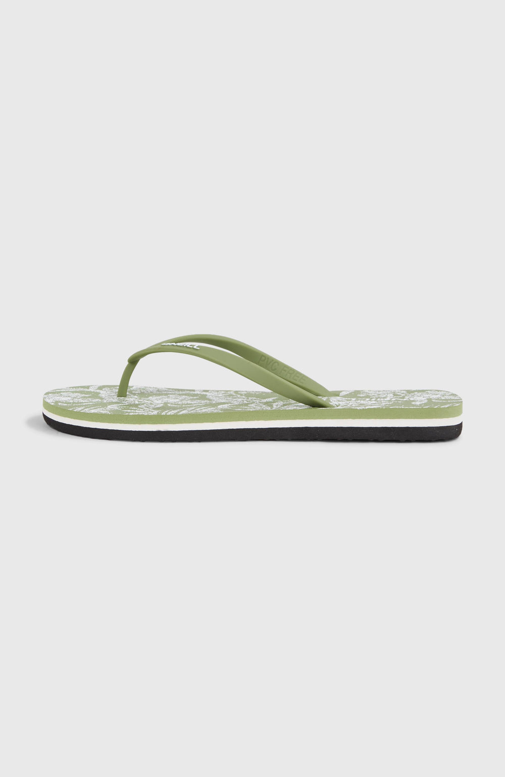 Profile Graphic Sandals Women - Green Textured Jungle