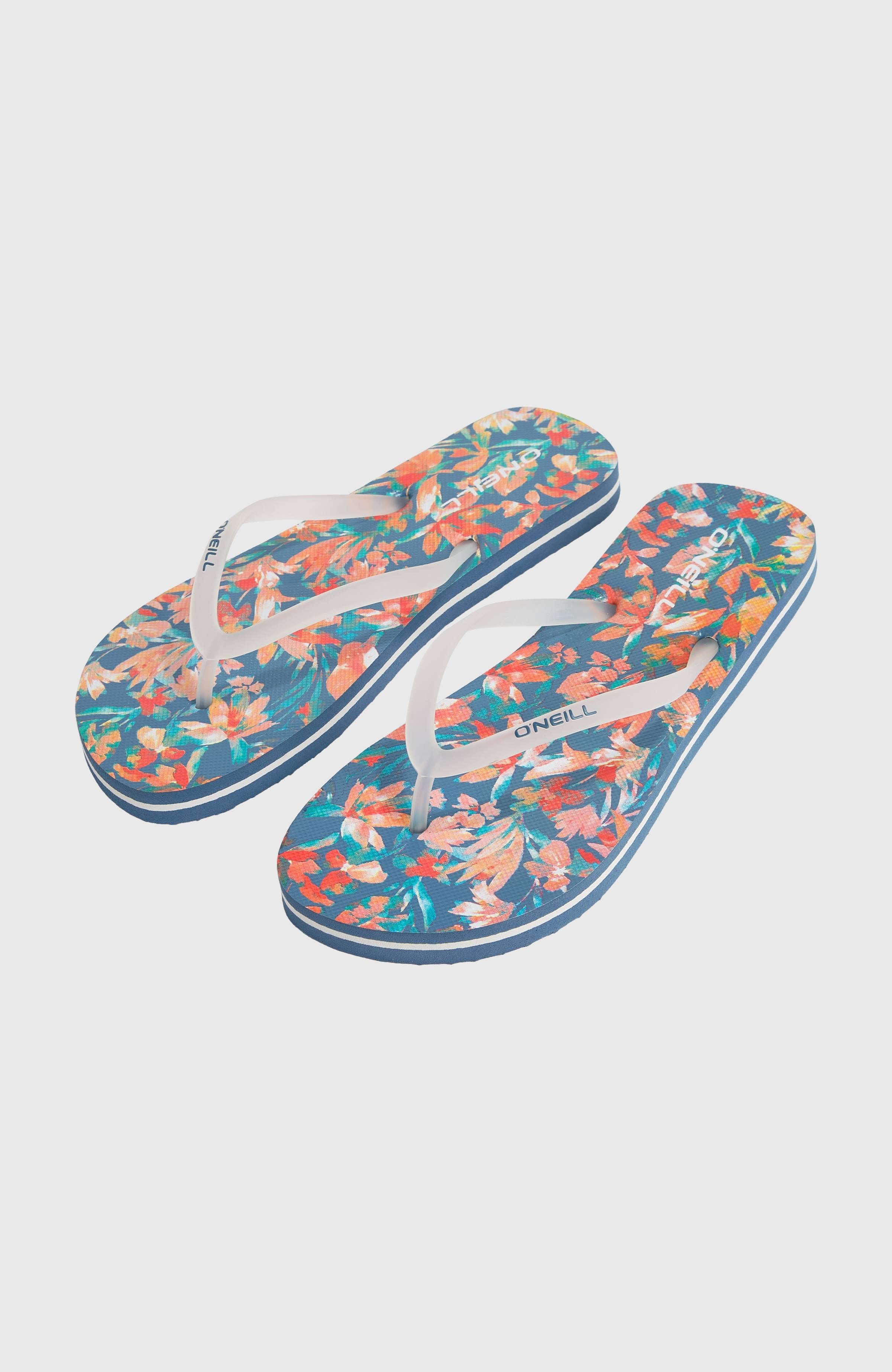 Profile Graphic Sandals Women - Blue Painted Tropics