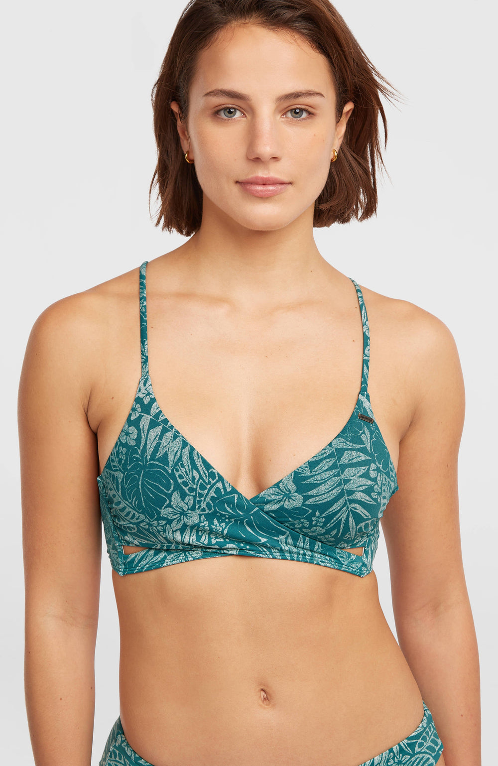 Baay Bikini Top Women - Green Island Sky