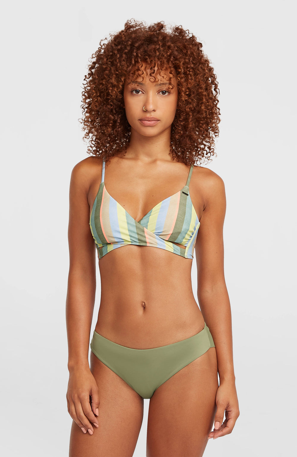 Baay Bikini Top Women - Multi Must Haves Stripe