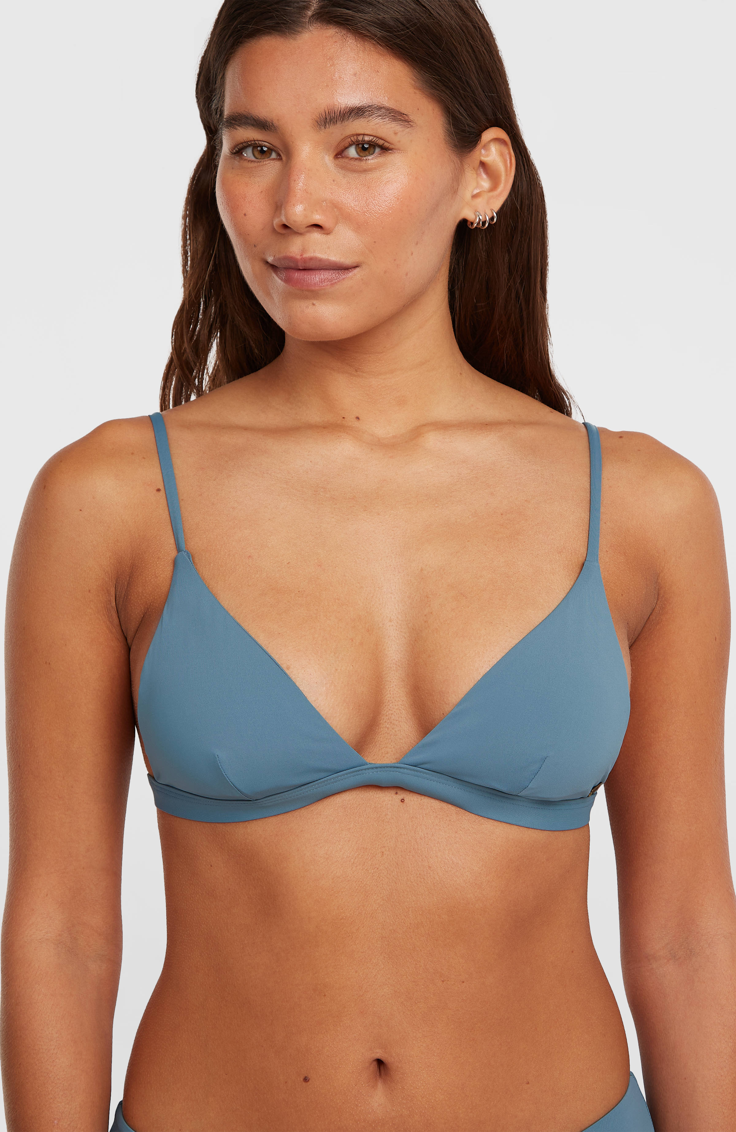 Seaside Tri Bikini Top Women - Copen Blue