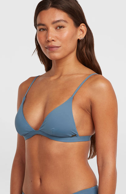 Seaside Tri Bikini Top Women - Copen Blue