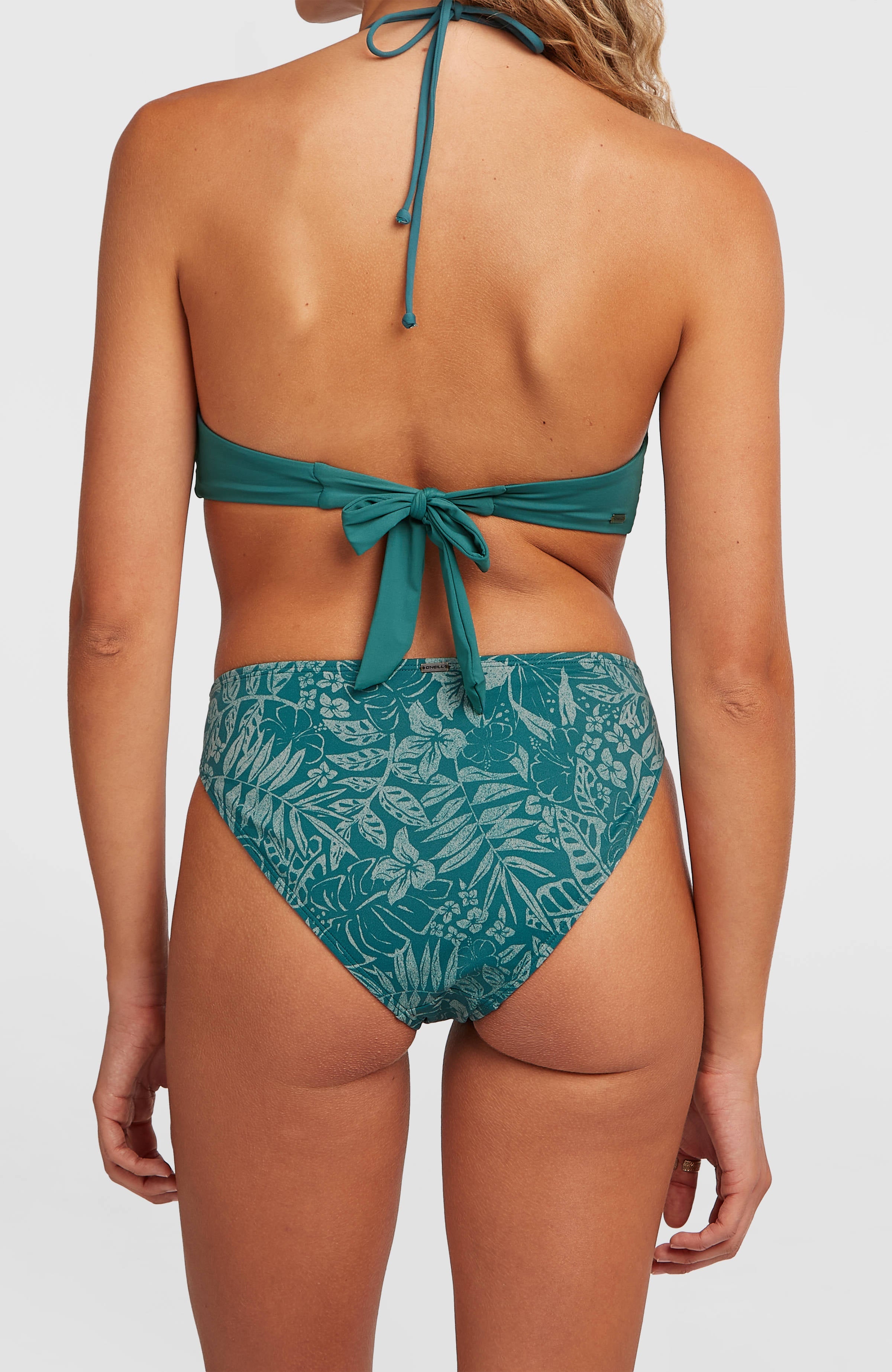 Rita Bikini Bottoms Women - Green Island Sky