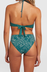 Rita Bikini Bottoms Women - Green Island Sky