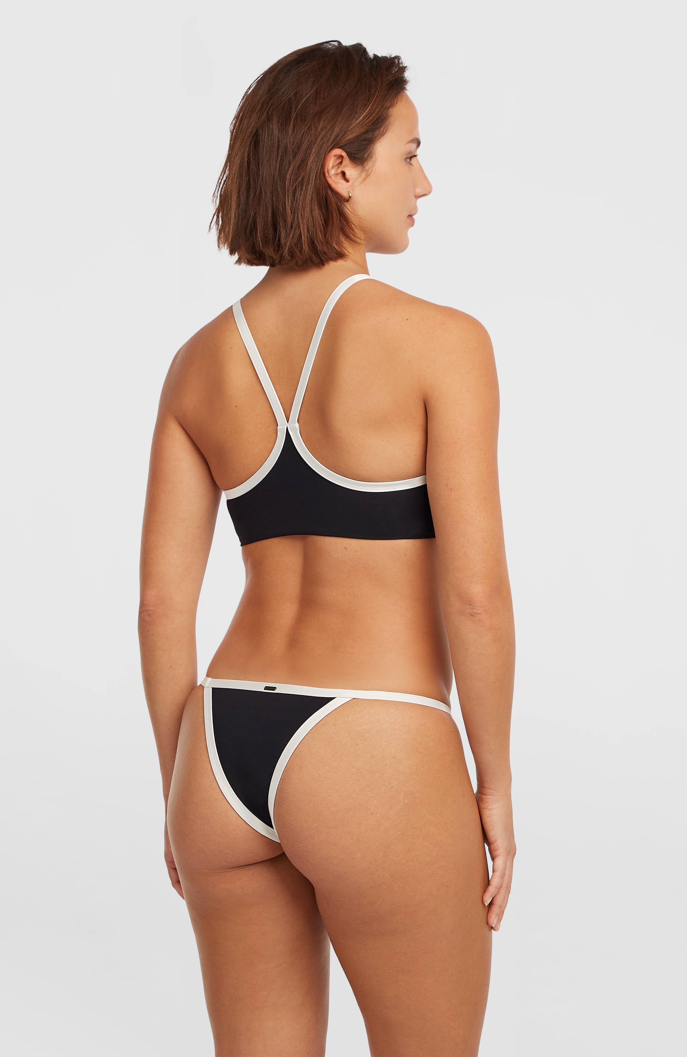 High-Neck Bikini Set Women - Black Out