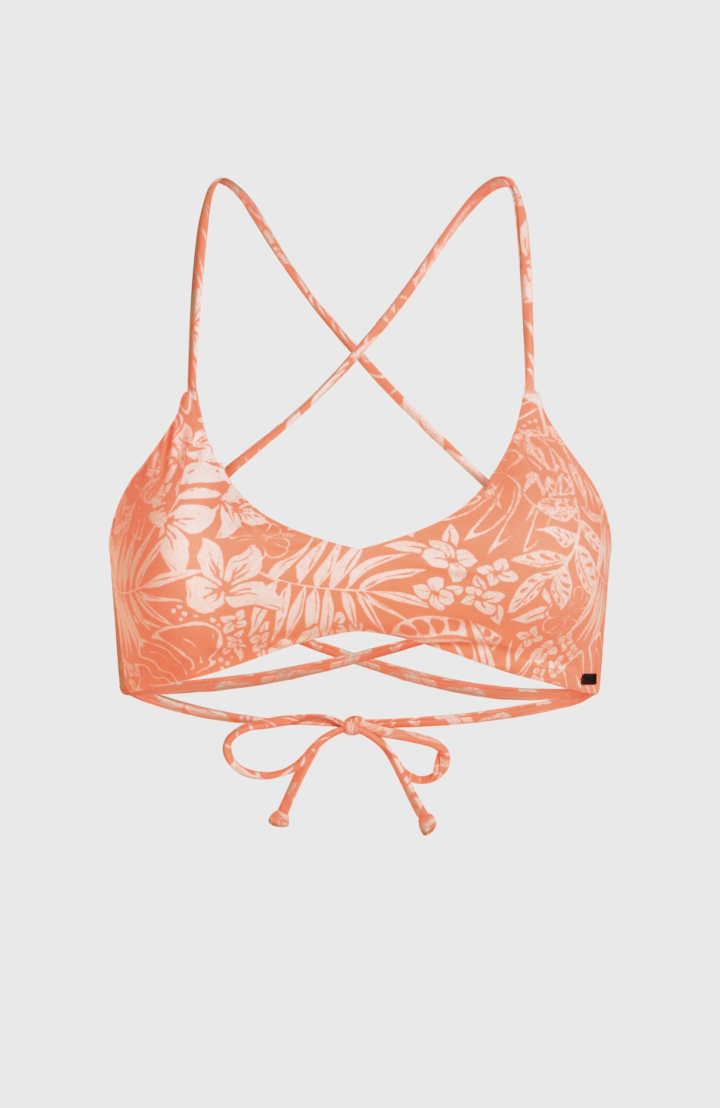 Huntington Bralette Bikini Top Women - Peach Island Sky