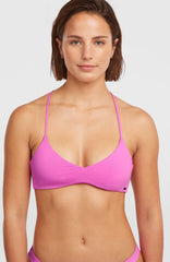 Huntington Bralette Bikini Top Women - Electric Fuschia
