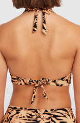 Grenada Bikini Top Women - Black Brazillian Sun