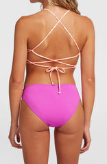 Rita Bikini Bottoms Women - Electric Fuschia