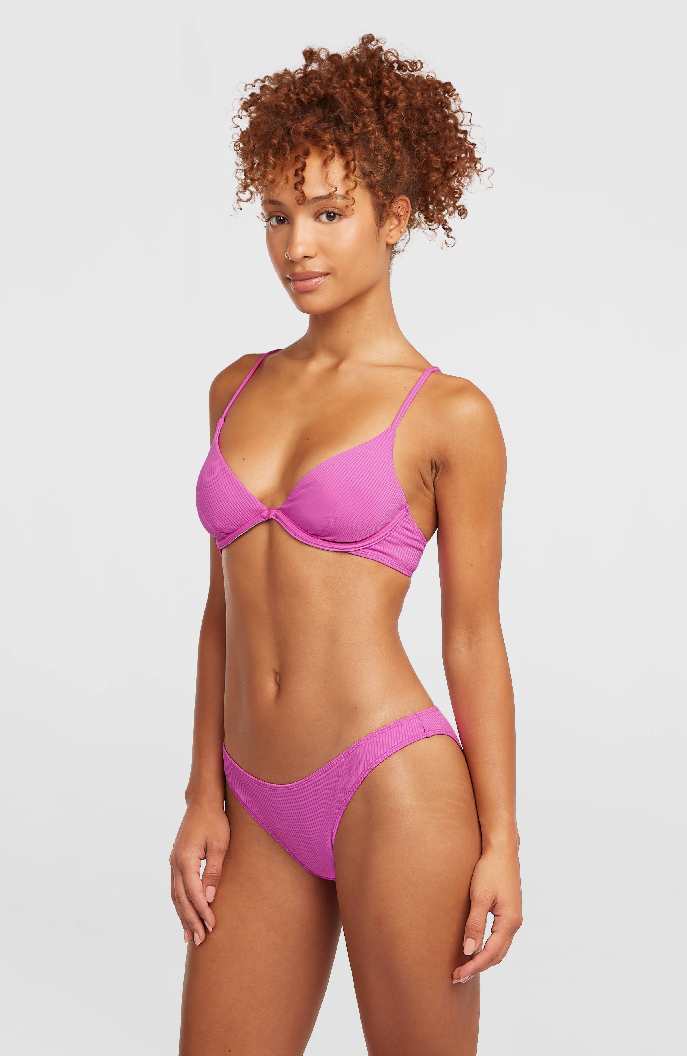 Honopu Rockey Bikini Set Women - Electric Fuschia