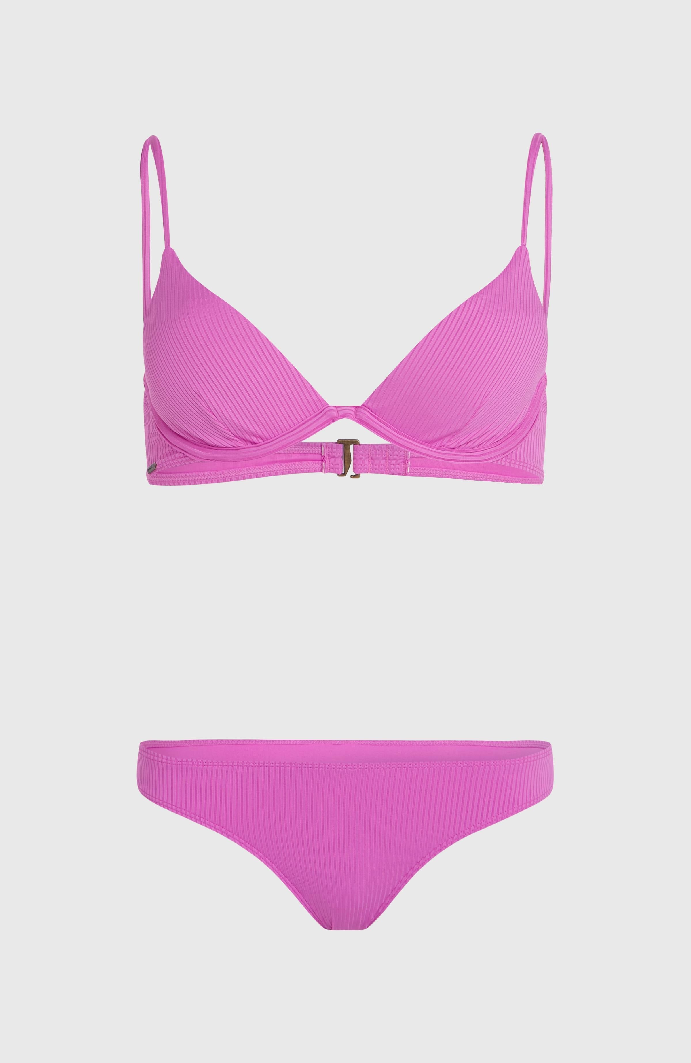 Honopu Rockey Bikini Set Women - Electric Fuschia