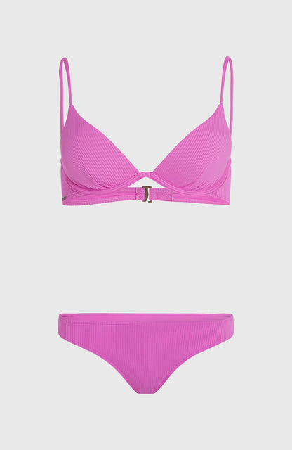 Honopu Rockey Bikini Set Women - Electric Fuschia