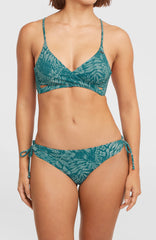 Rita Side-Tie Bikini Bottoms Women - Green Island Sky